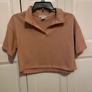 Love streak cropped collar crewneck size medium